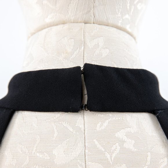 Jill Stuart 4 Caged Cutouts Mini Dress Black LBD - Picture 9 of 13